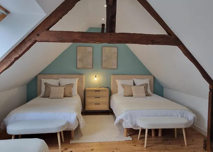 Ferienhaus Au Mont Chez Nous # Jacuzzi&sauna # Pontorson